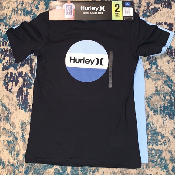 NWT 2 Pack of Hurley T Shirts Kids Size 14/16 (Large) - Picture 6 of 9
